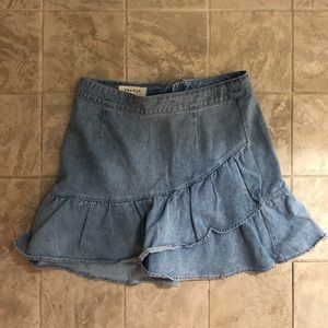 Denim skirt